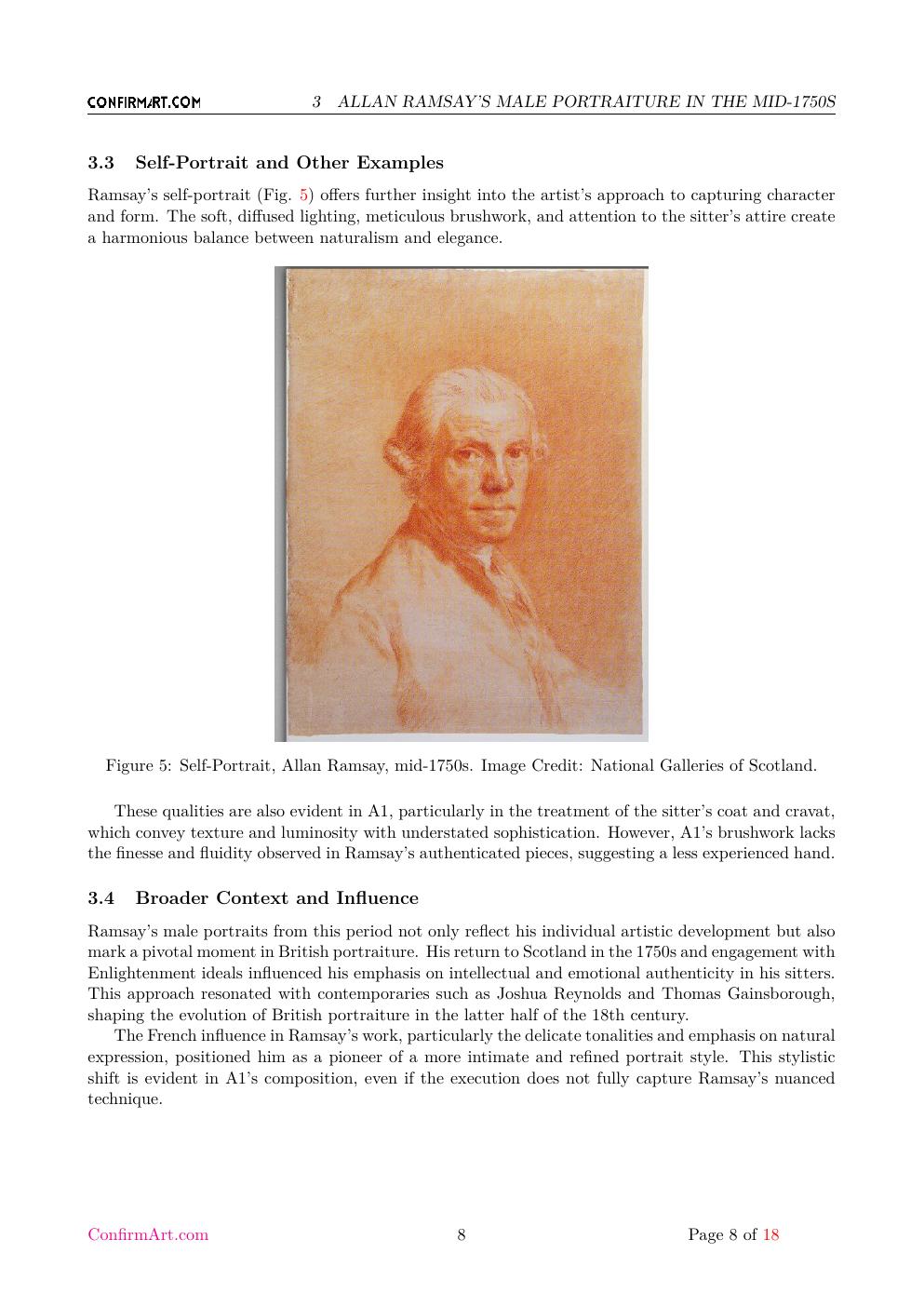 Portrait of Charles Barnwell report sample page 8