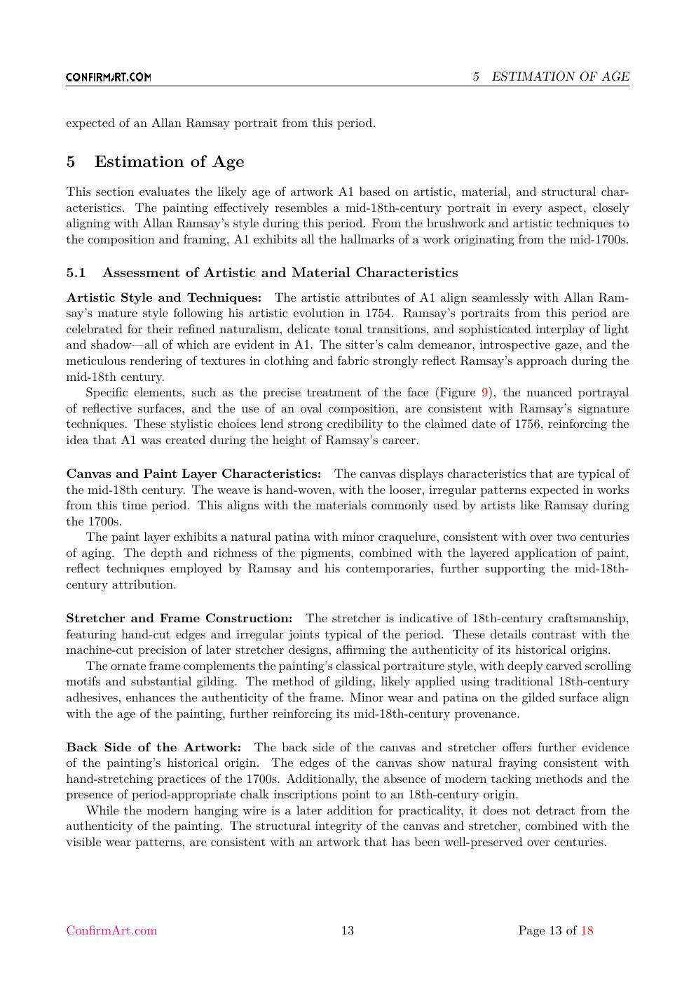 Portrait of Charles Barnwell report sample page 13