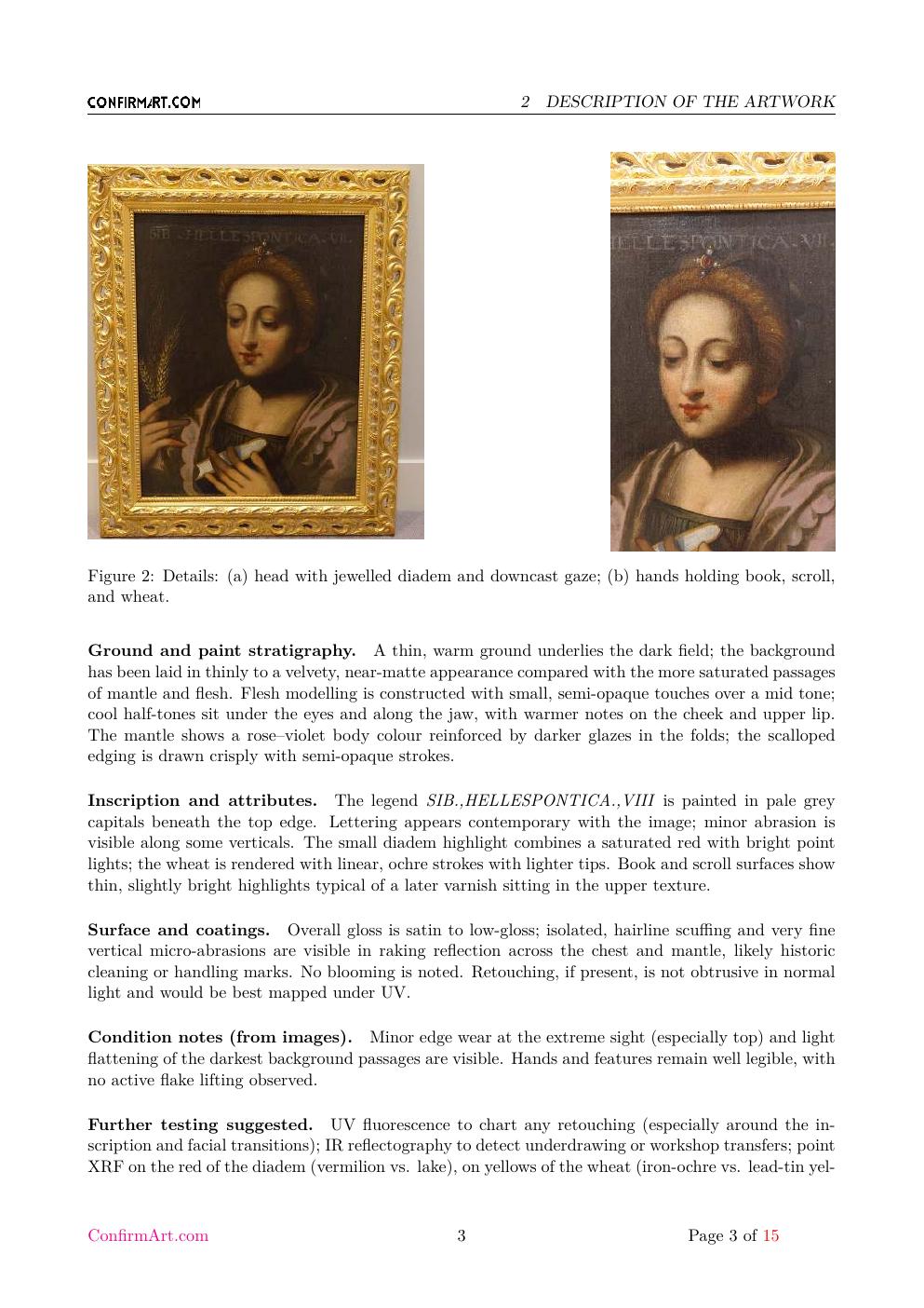 Sibila report sample page 3