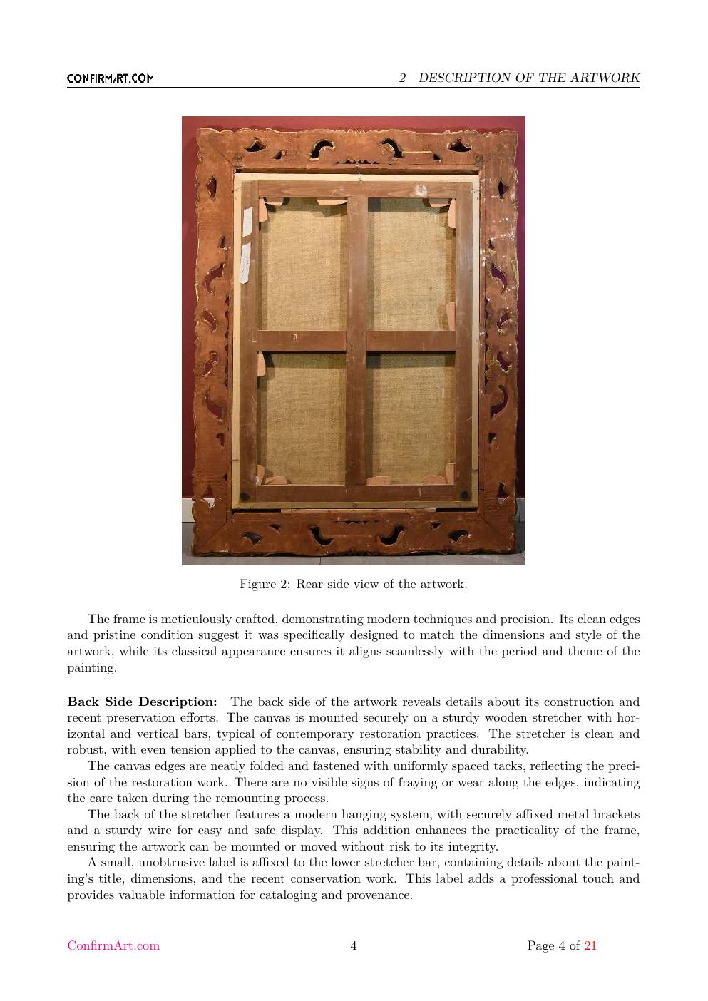 St Alexander report sample page 4