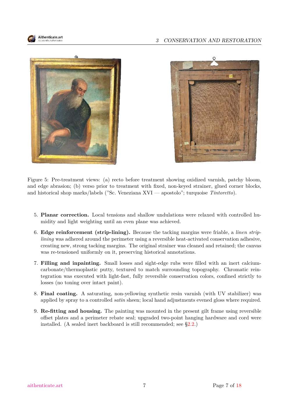 Saint Andrew report sample page 7