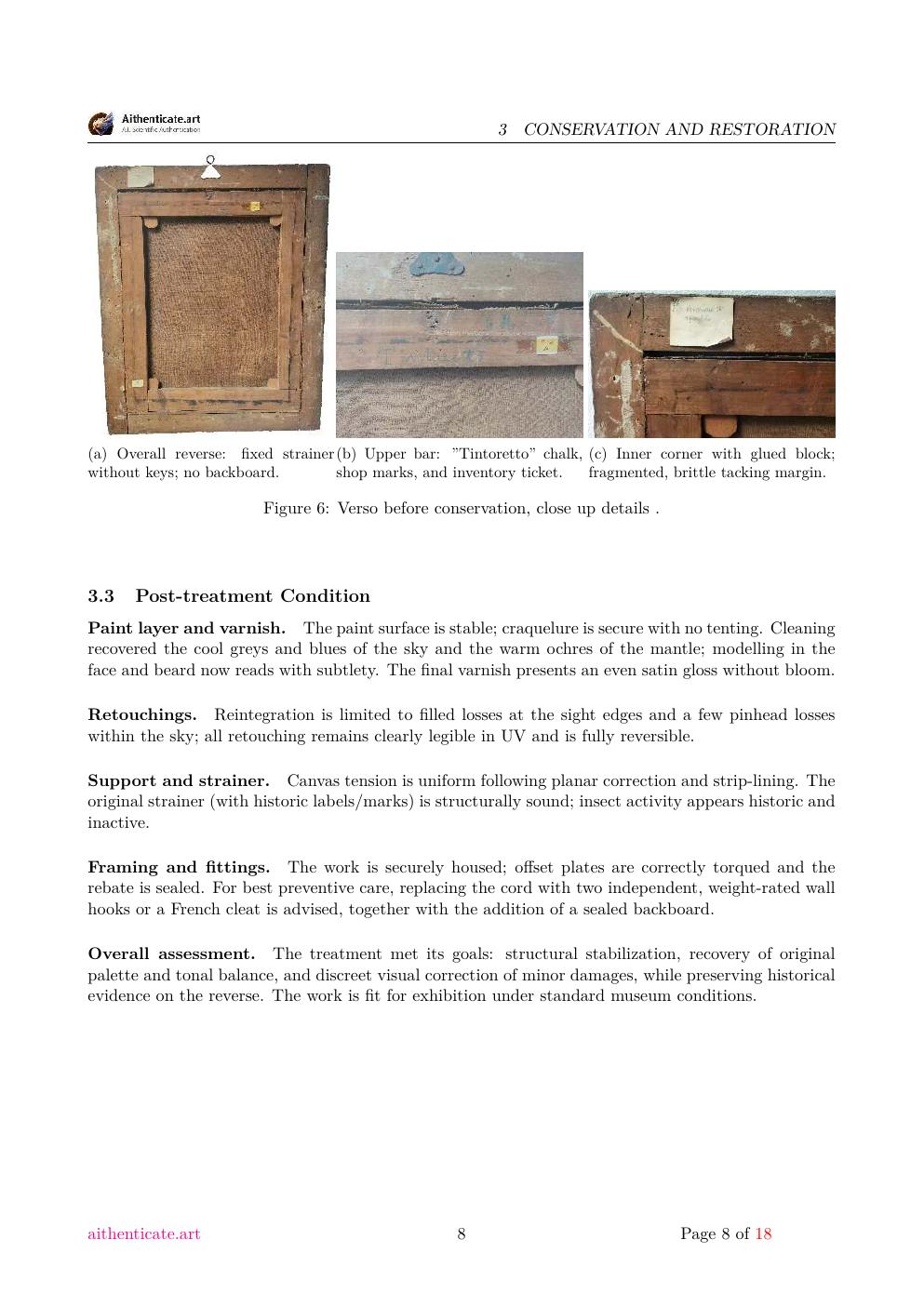 Saint Andrew report sample page 8