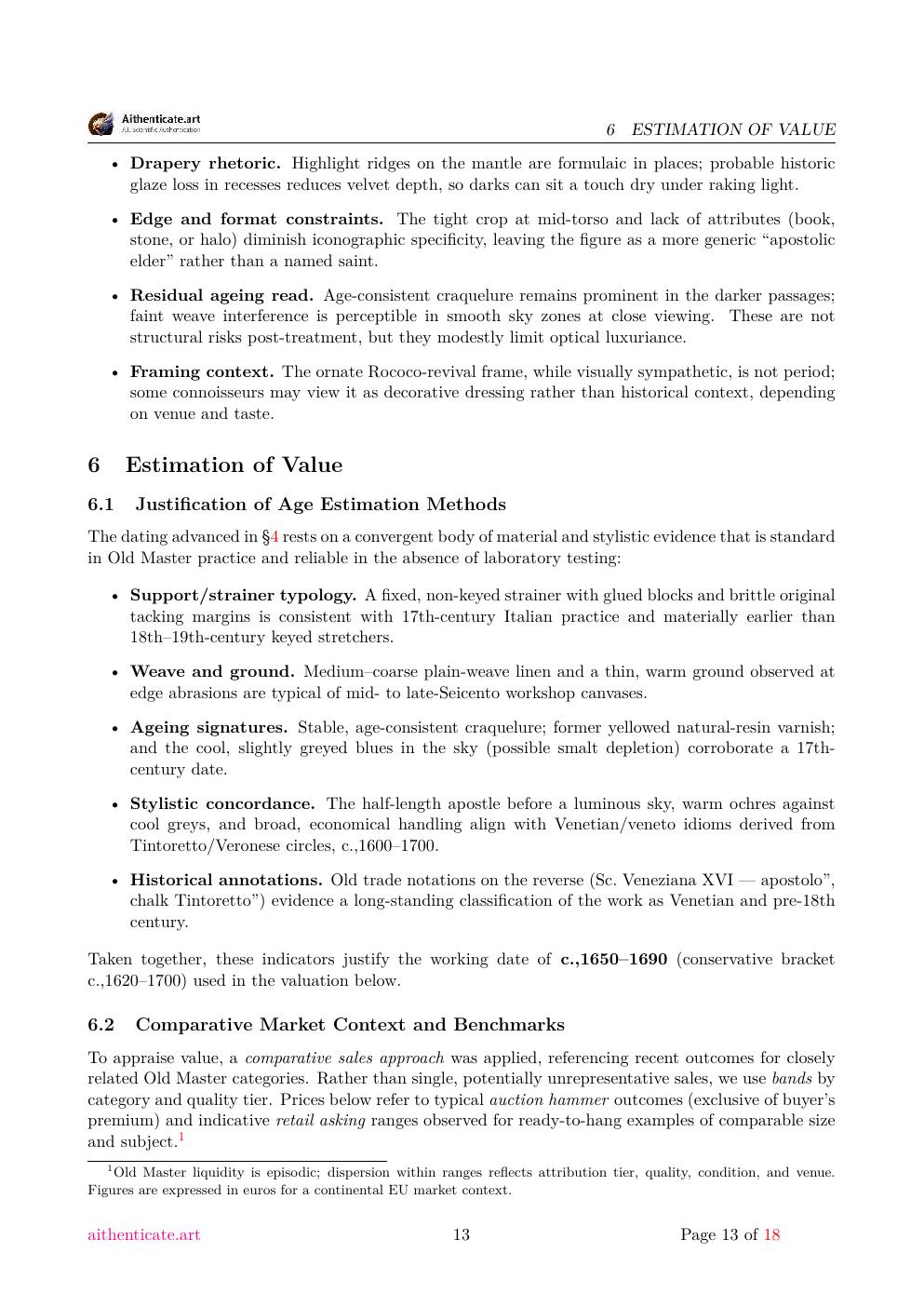 Saint Andrew report sample page 13