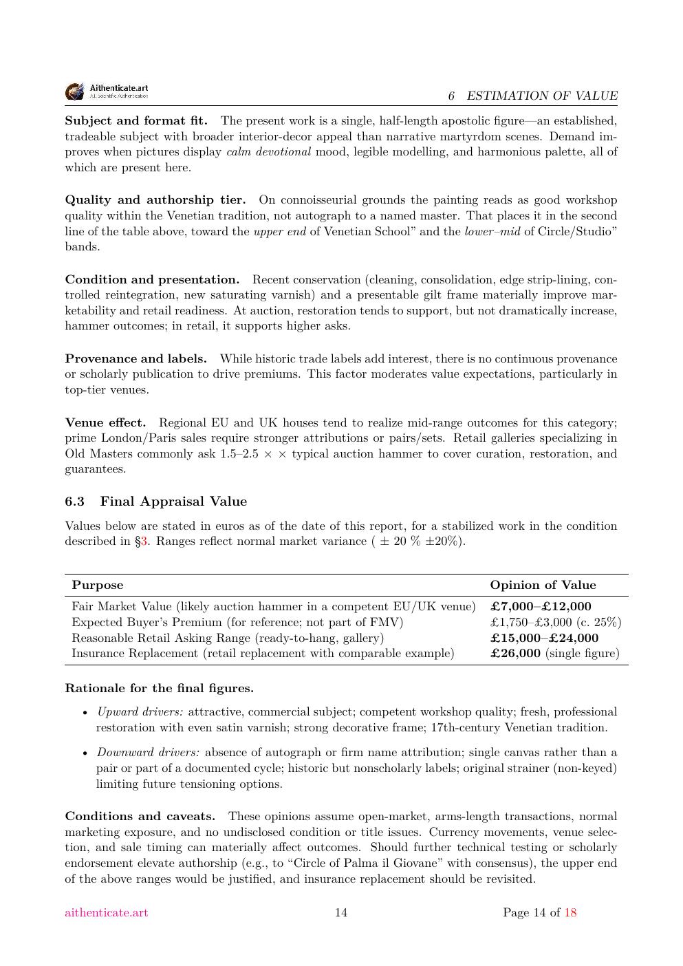 Saint Andrew report sample page 14