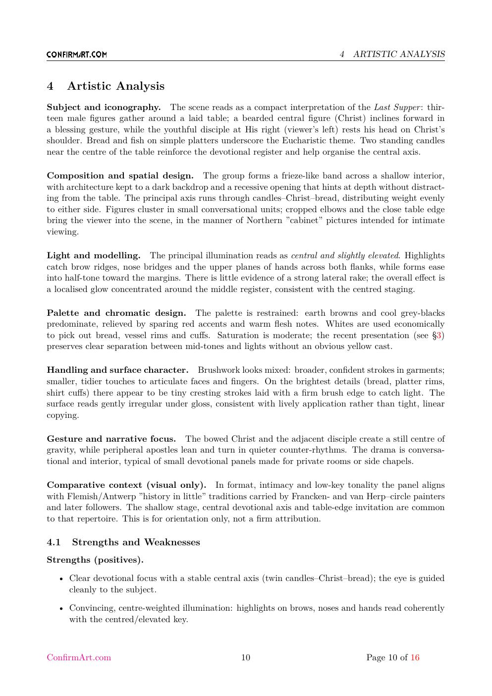Anonymous Continental School, late 18 th report sample page 10