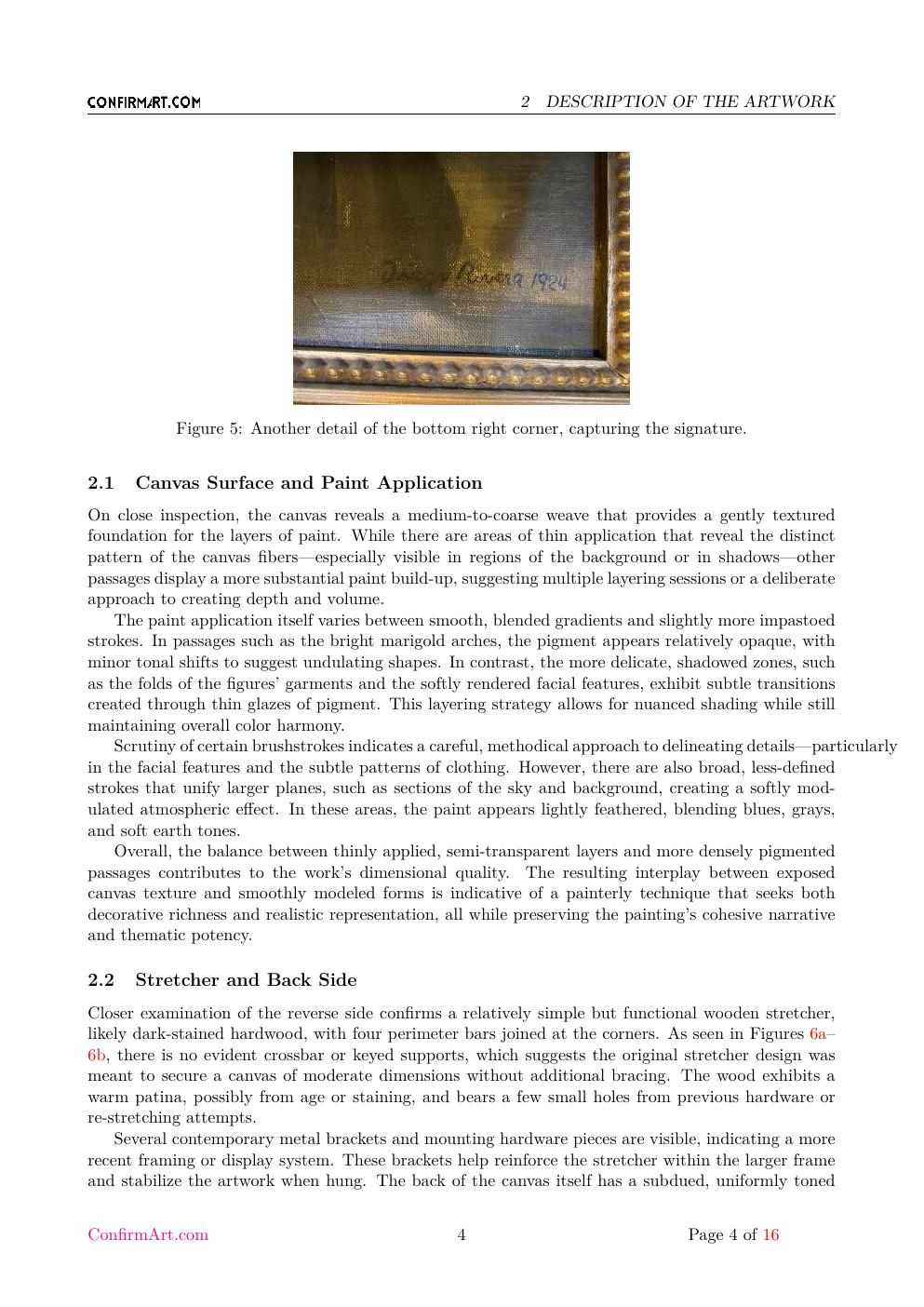 La Ofrenda study report sample page 4