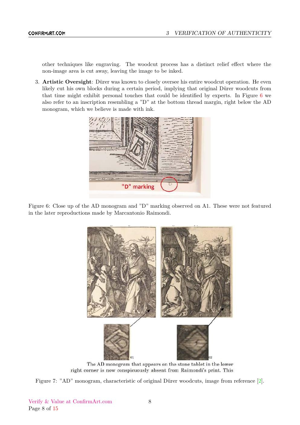 The Annunciation report sample page 8