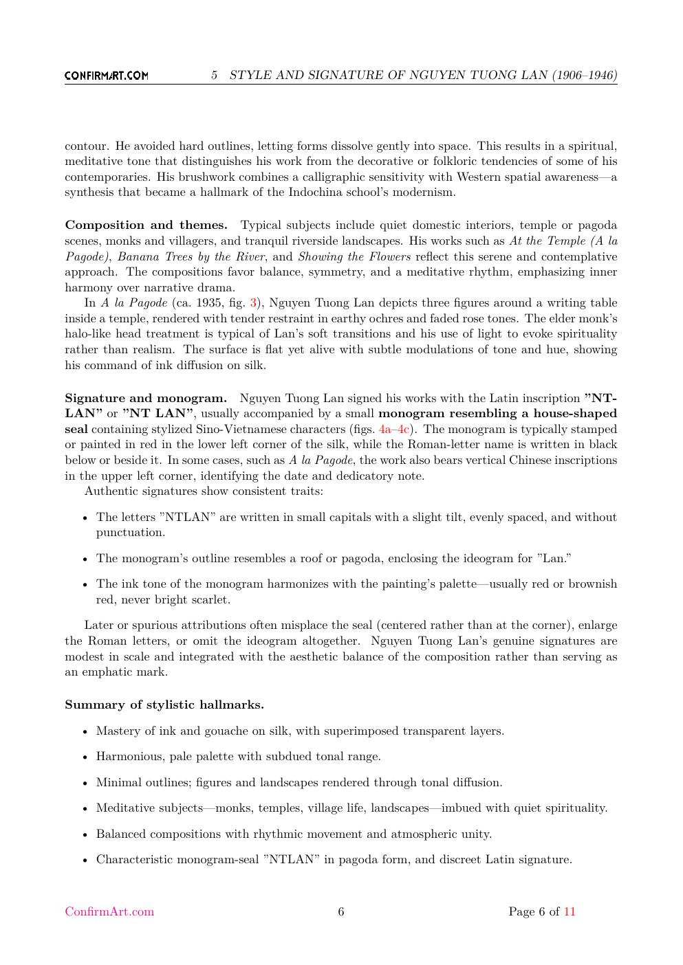 Gray Tiger report sample page 6