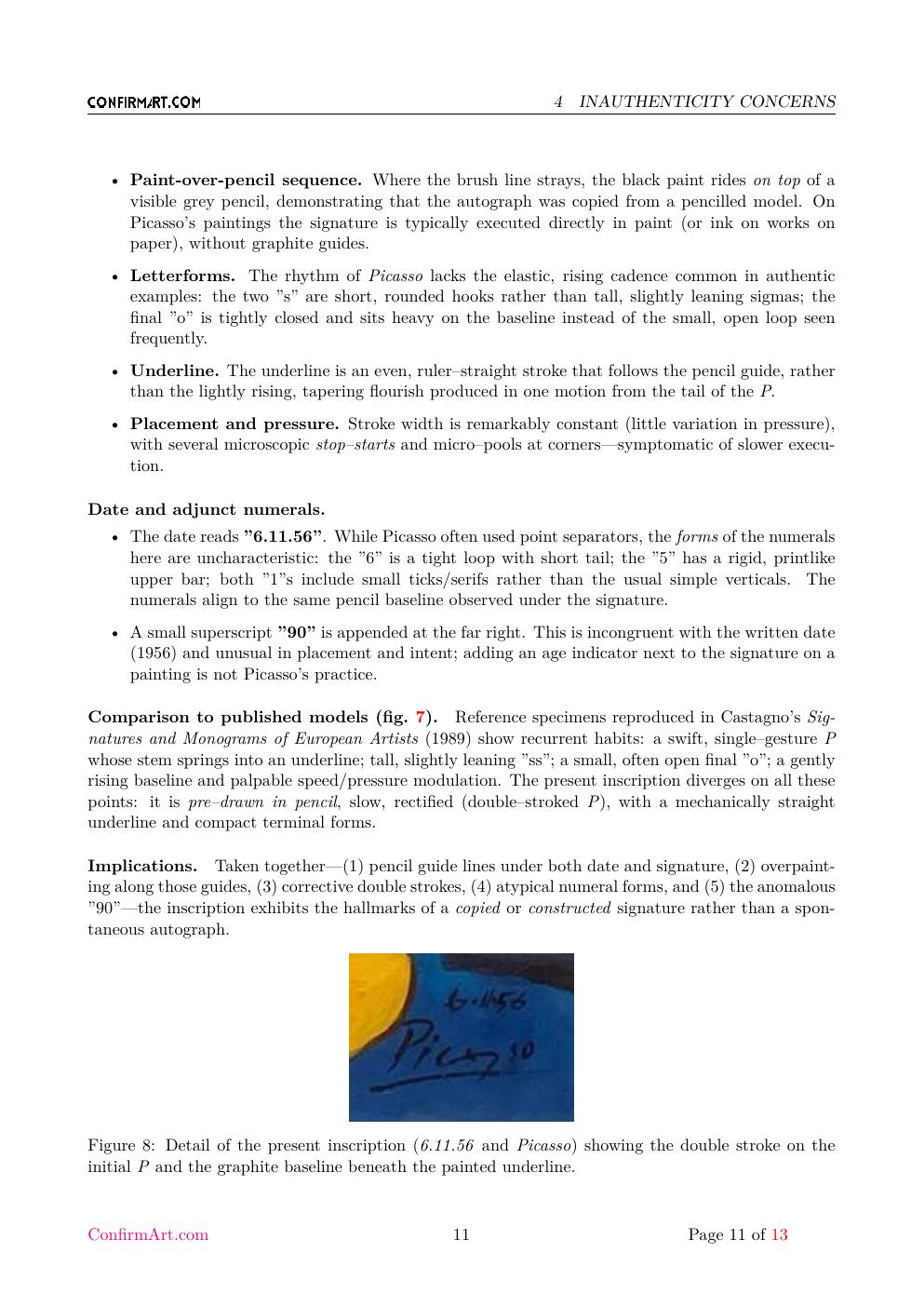 The First Kiss report sample page 11