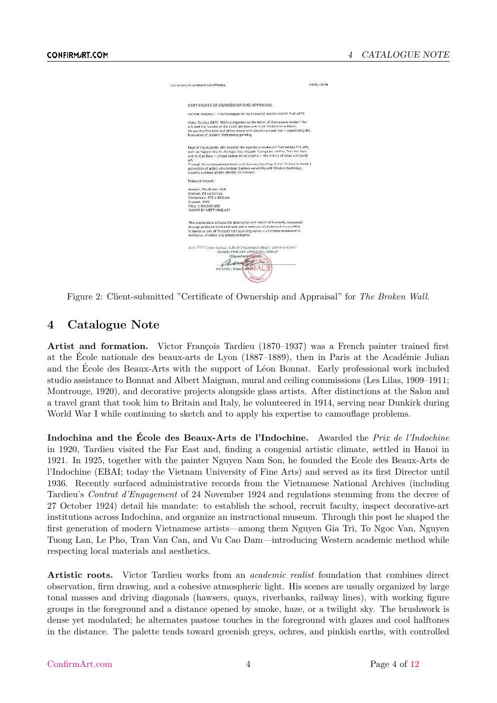 The Broken Wall report sample page 4