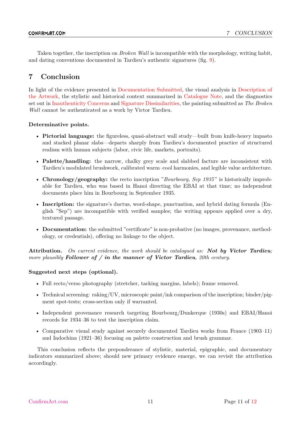The Broken Wall report sample page 11
