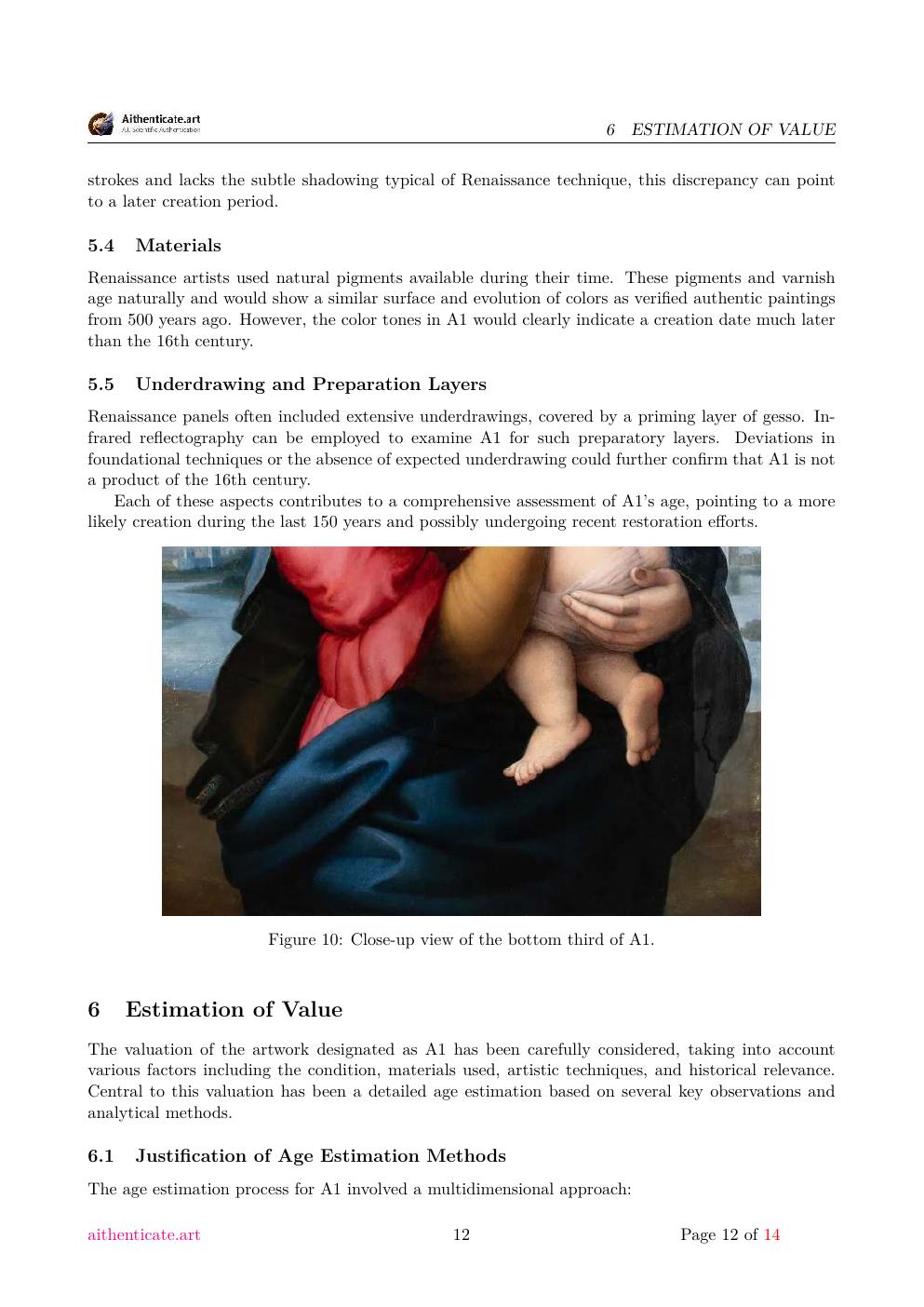 Tempi report sample page 12
