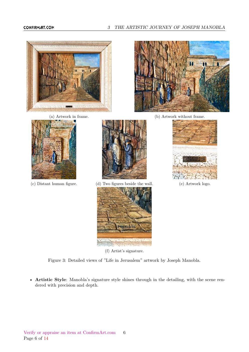 Desert Scene report sample page 6