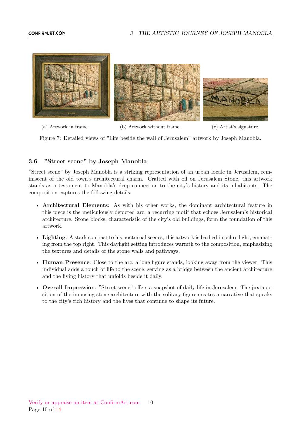 Desert Scene report sample page 10