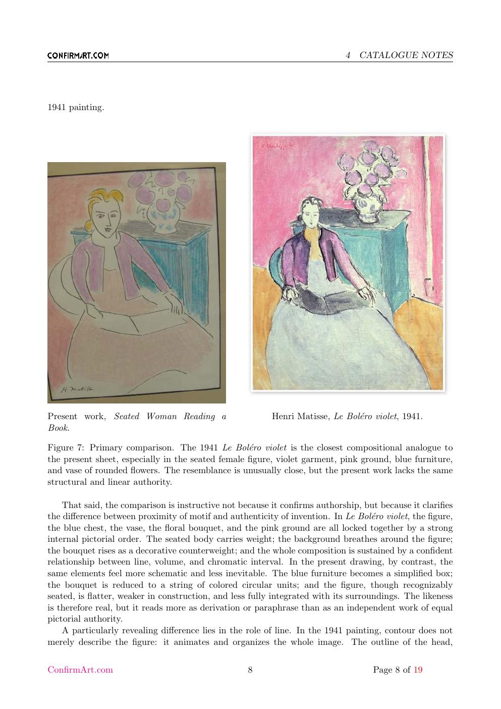 Drawing report sample page 8