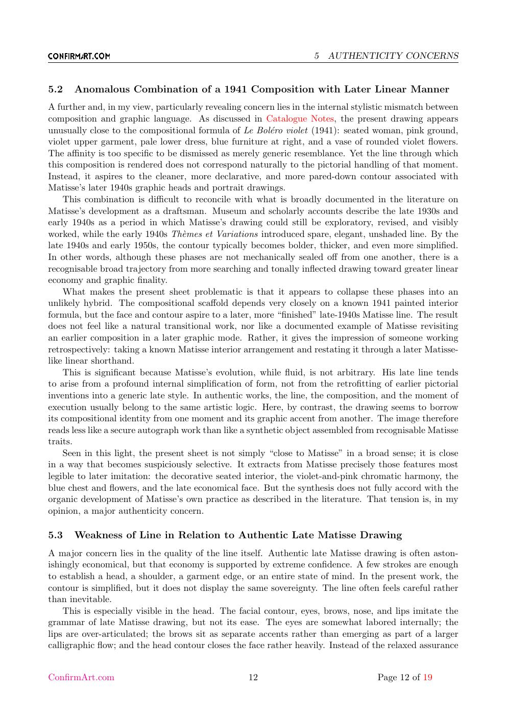 Drawing report sample page 12