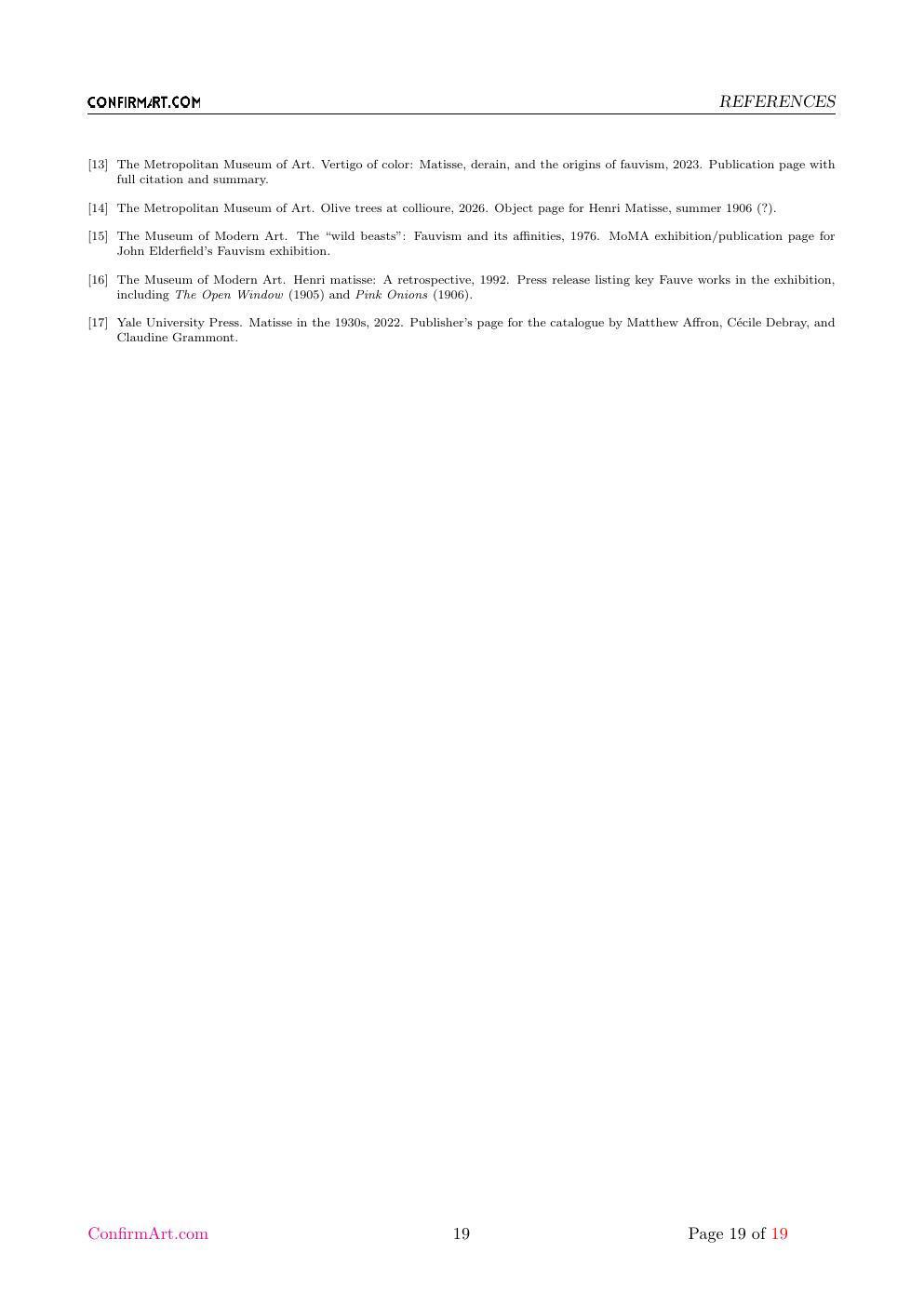 Drawing report sample page 19