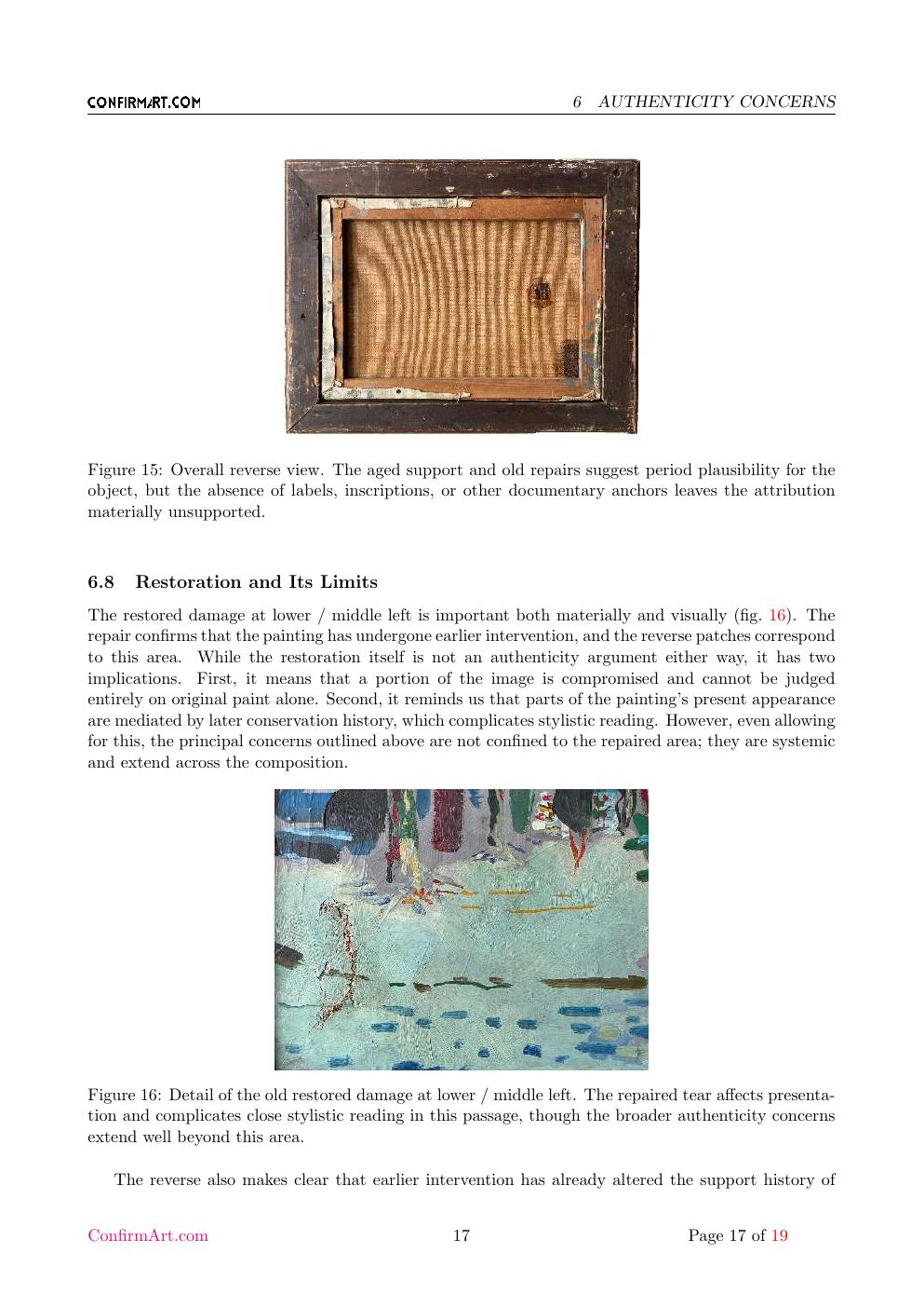 Fruit Seller report sample page 17