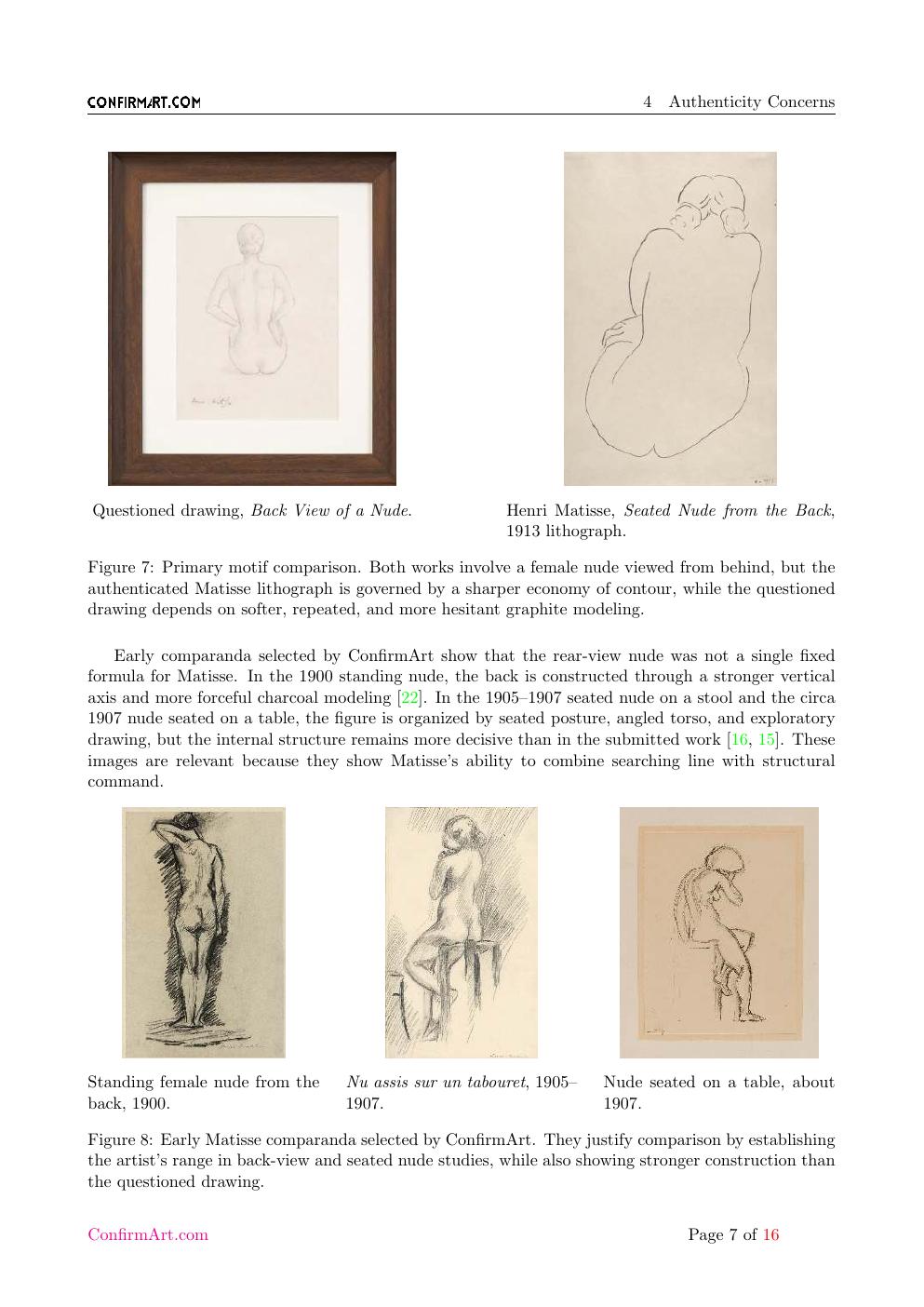 Back View of a Nude report sample page 7