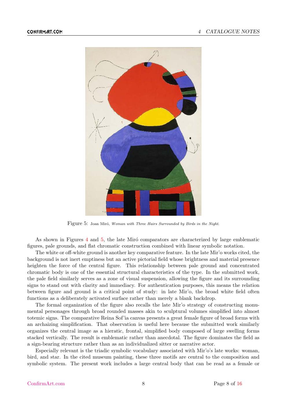 Miró report sample page 8