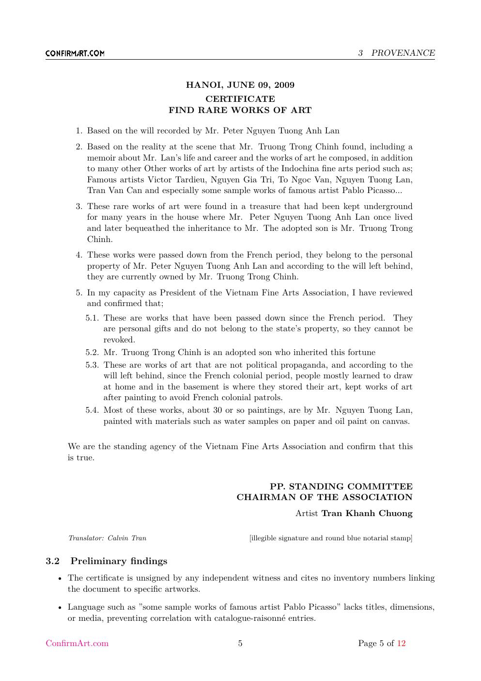 Painter and model drawing report sample page 5