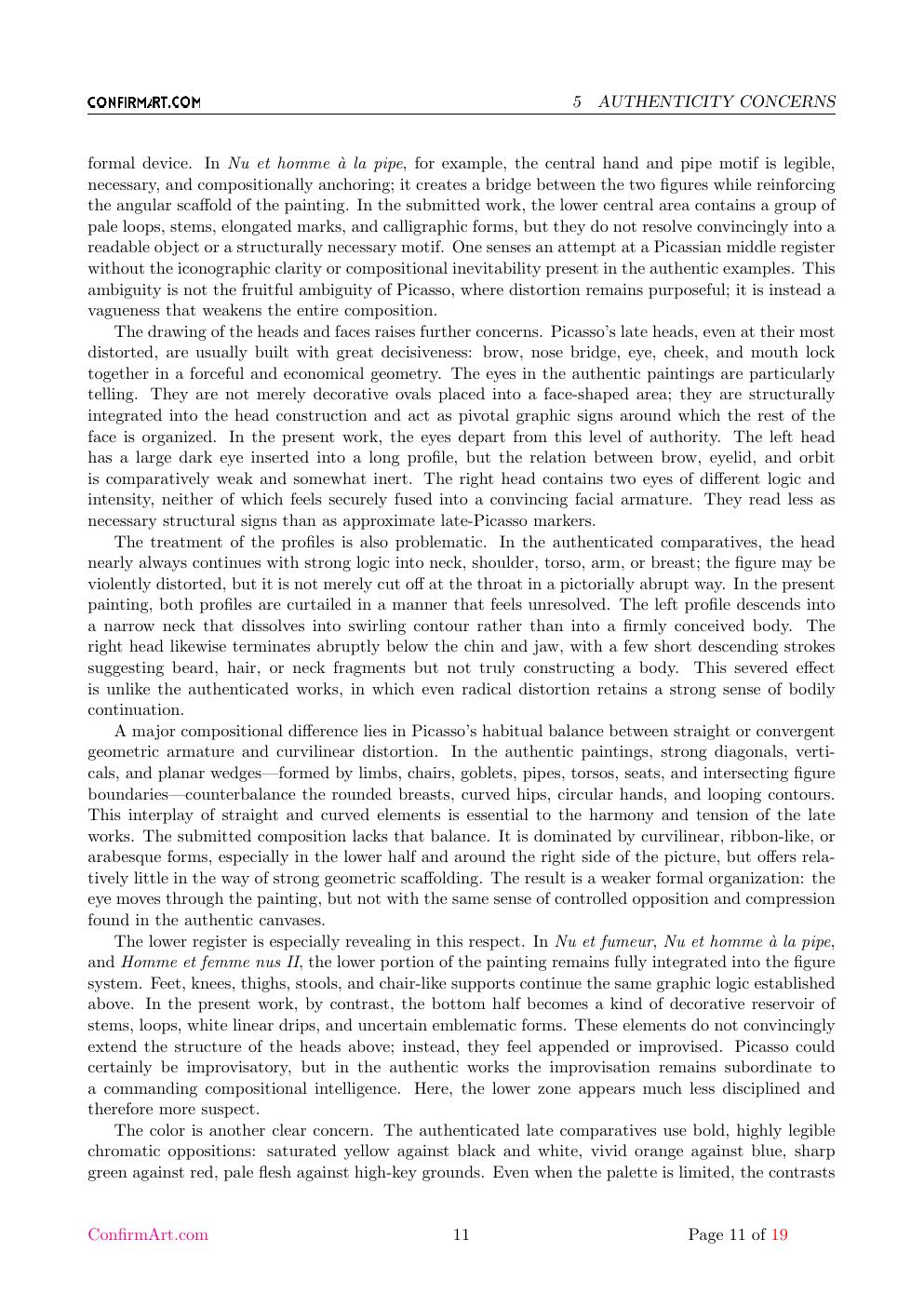 Dual Reflection report sample page 11