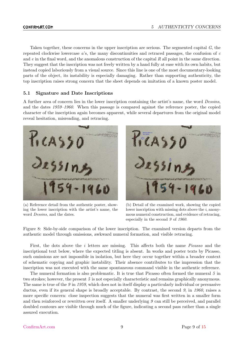 Galerie Louise Leiris report sample page 9