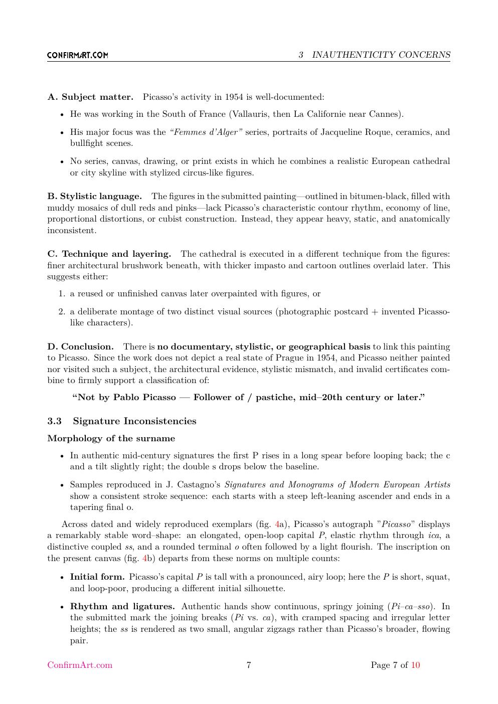 The Slave report sample page 7