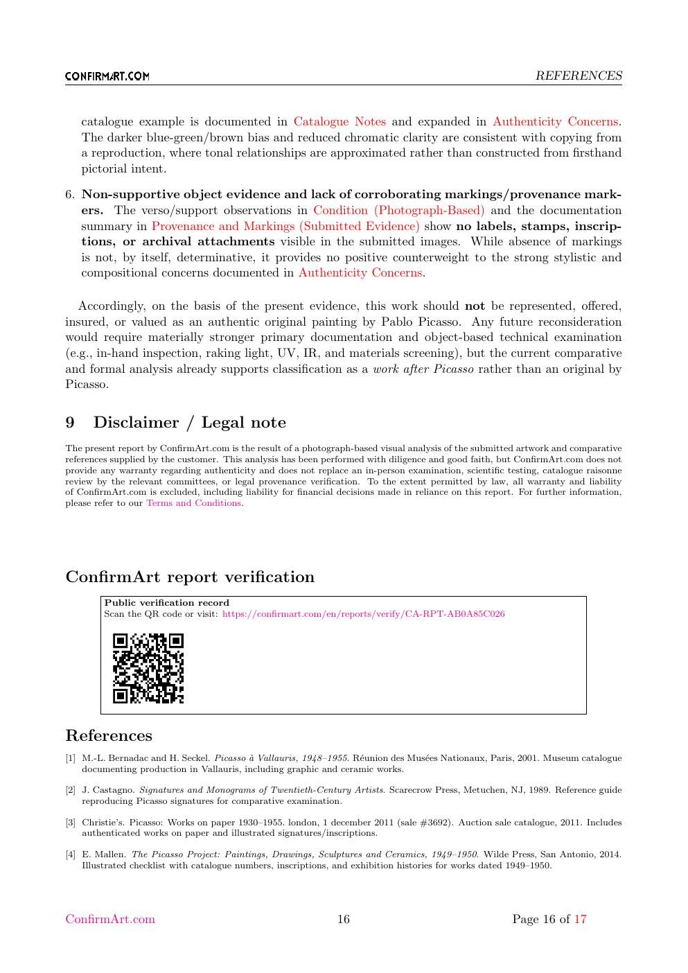 Mother Child report sample page 16