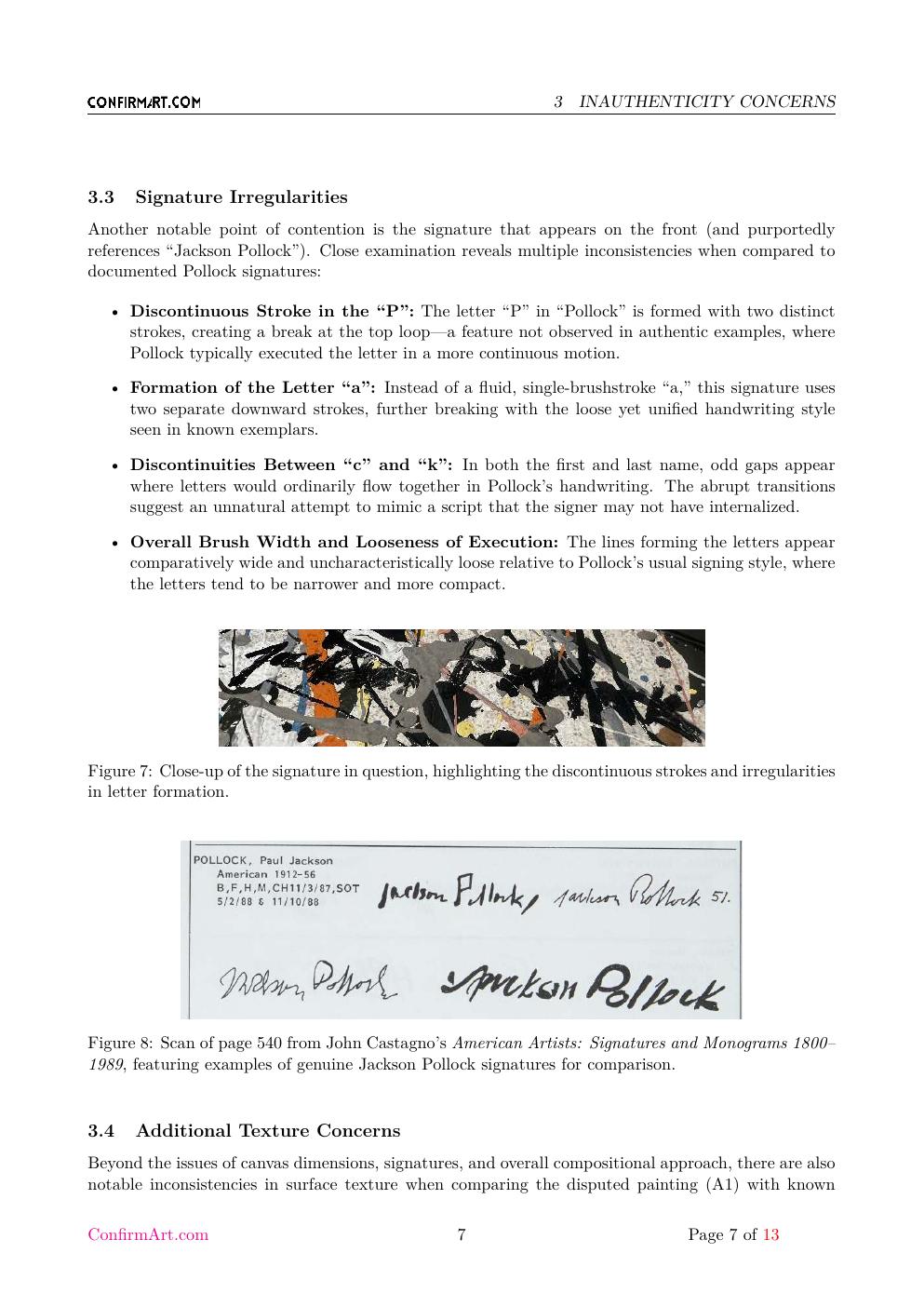 Number 1 report sample page 7