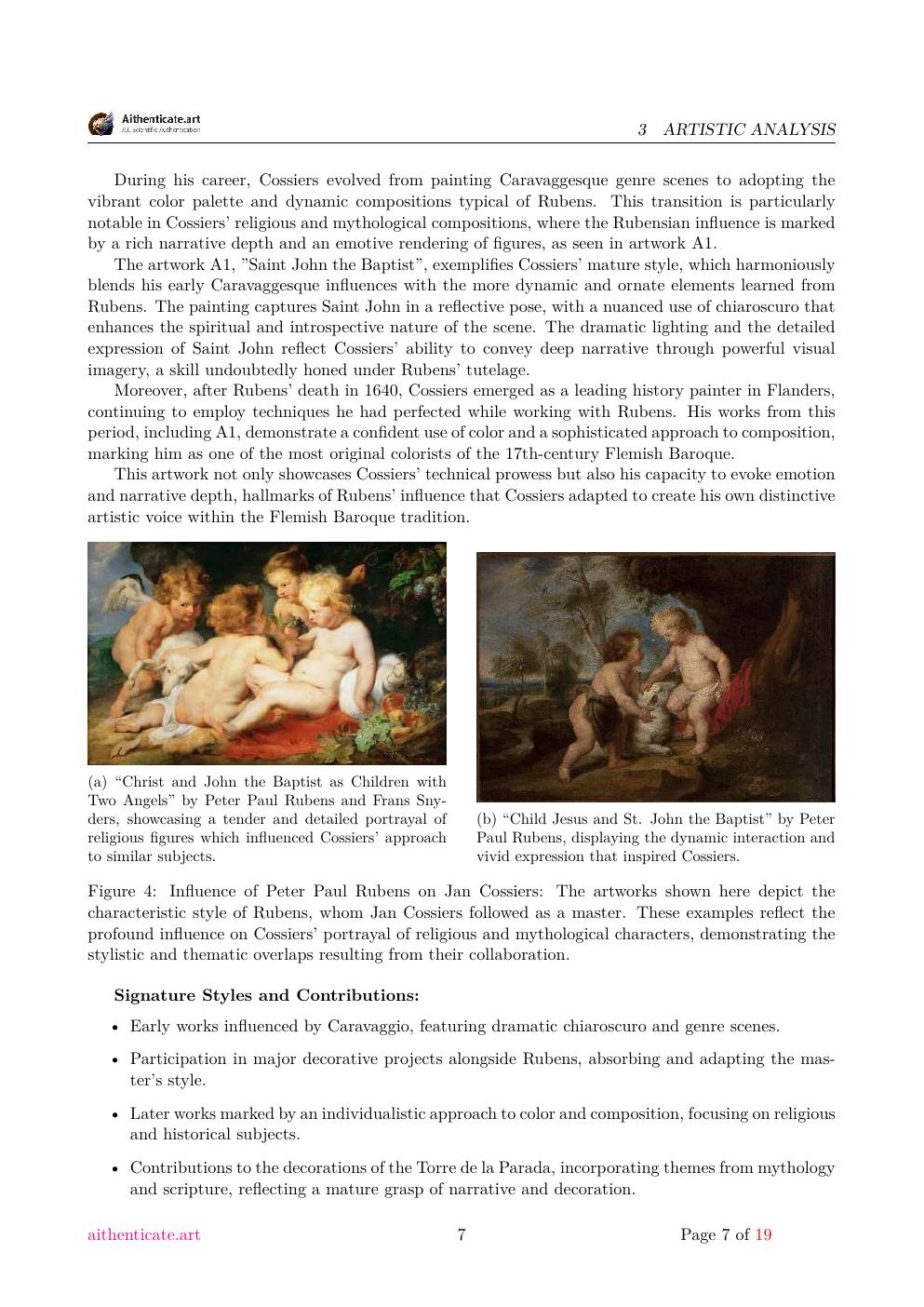 St. John the Baptist report sample page 7