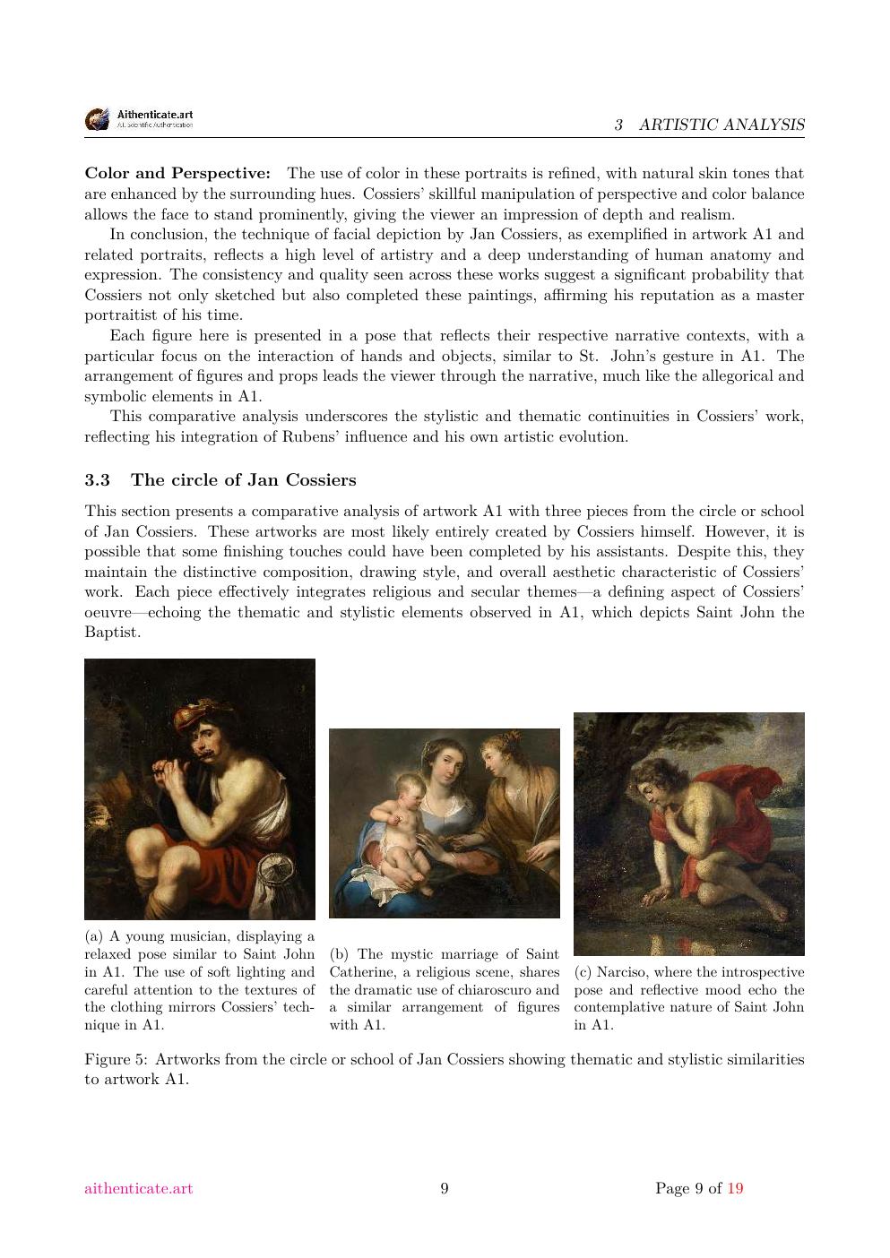 St. John the Baptist report sample page 9