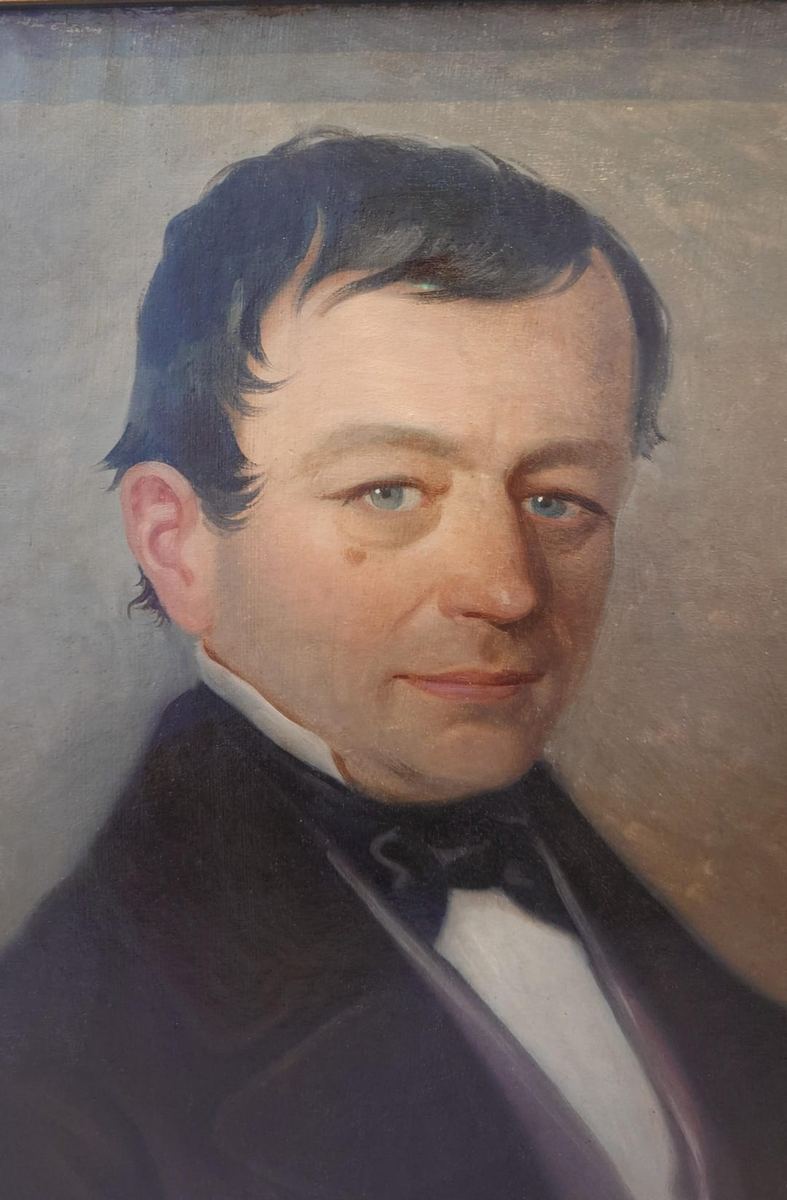 Portrait of a German Gentleman: Description of the Artwork