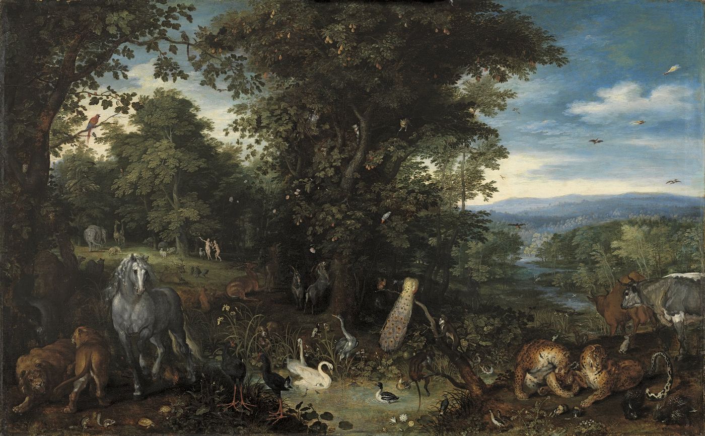 After Brueghel animal scene: Comparative Artworks