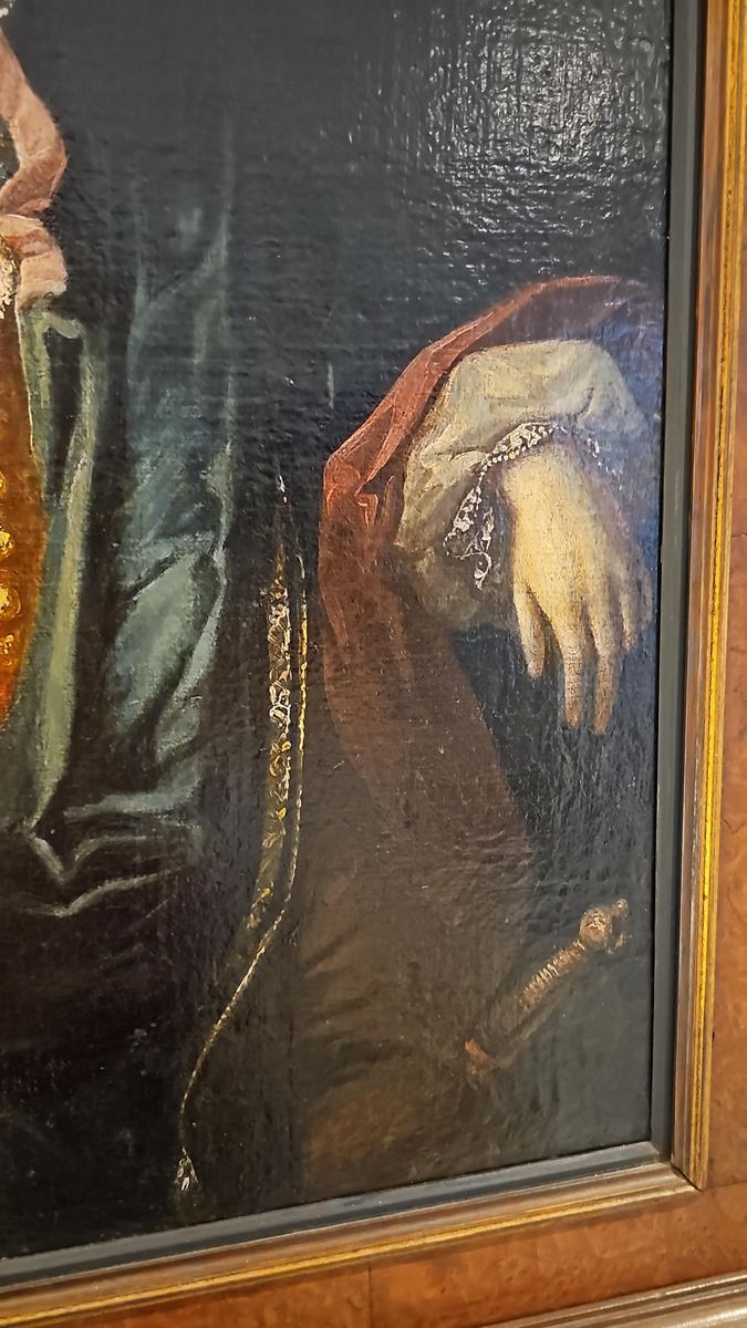 Portrait of a French Nobleman: Use of Colors and Brushwork