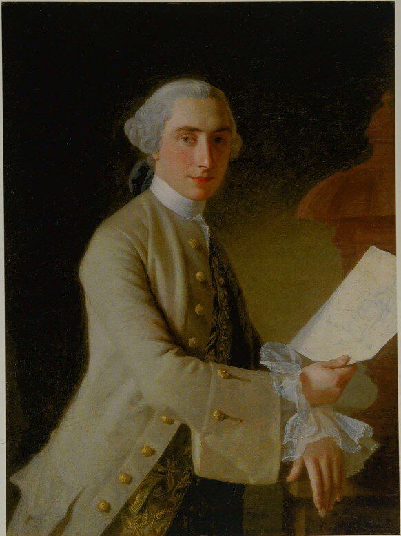 Portrait of Charles Barnwell: Influence of French Portraiture