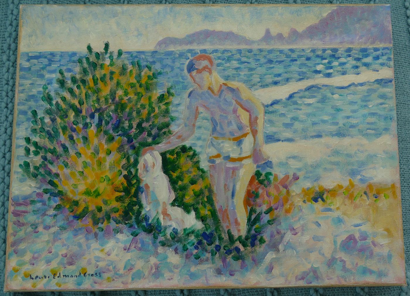 Henri Edmond Cross Painting attributed to Henri Edmond Cross authentication evidence image 1