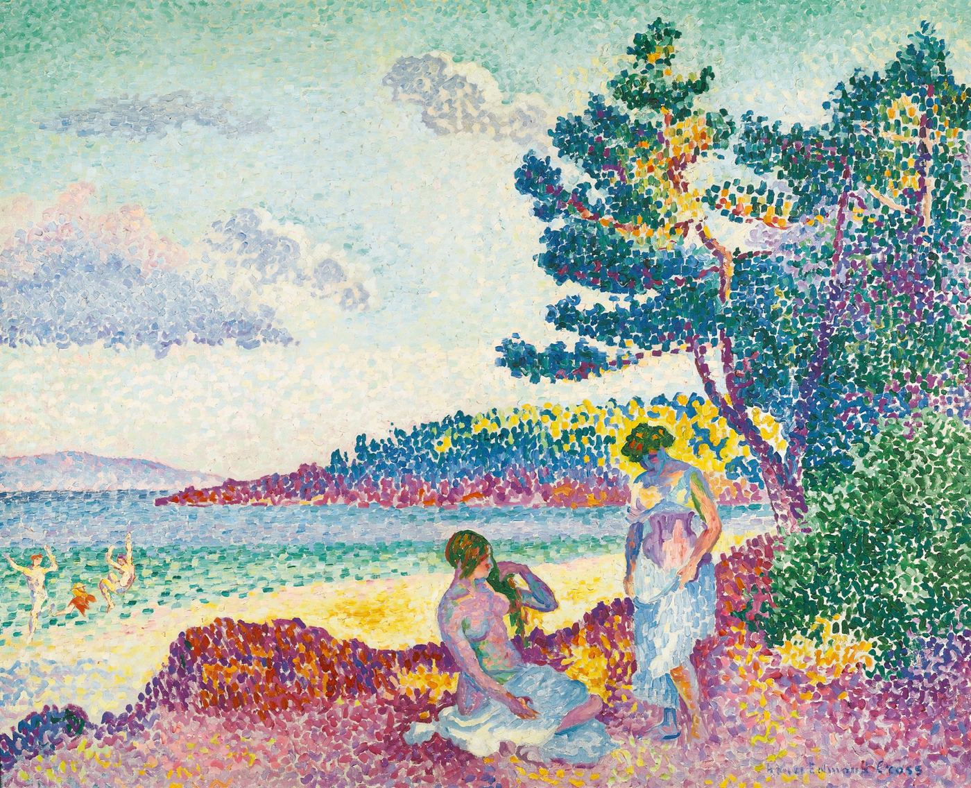 Henri Edmond Cross Painting attributed to Henri Edmond Cross authentication evidence image 4