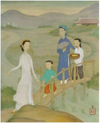 Mai Trung Thu watercolor study: Catalogue Note