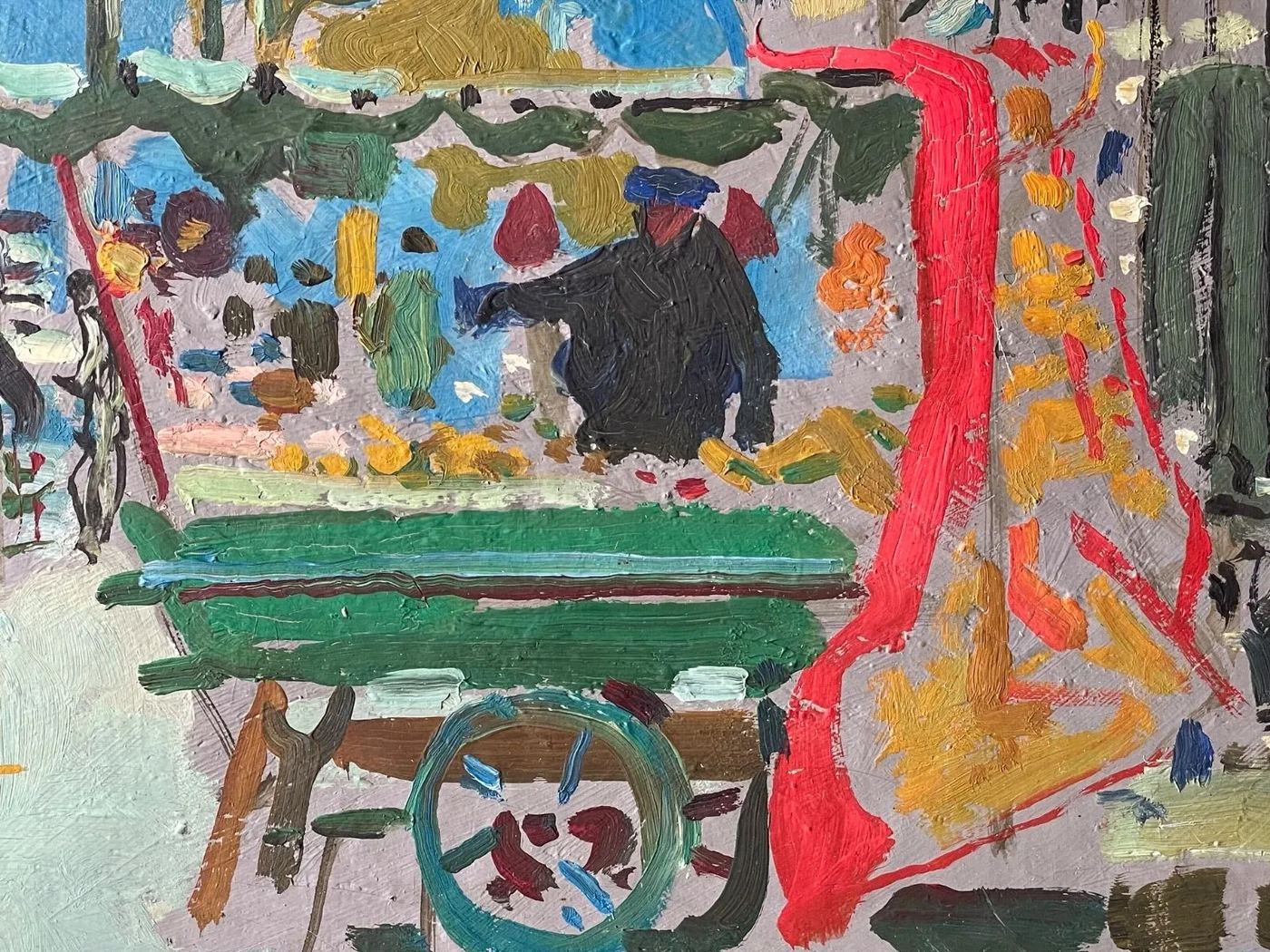 Fruit Seller: Description of the Artwork