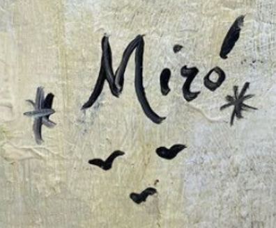 Miró: Signature and Date Inscriptions