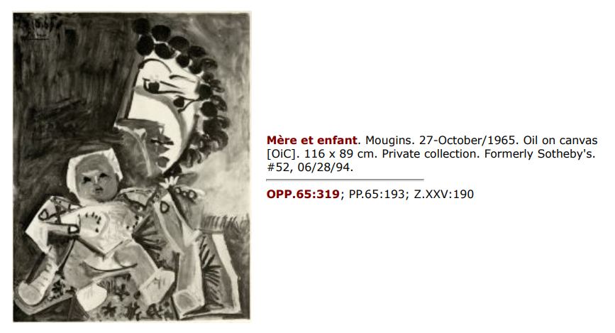 Mother Child: Related catalogue entries (series/context)