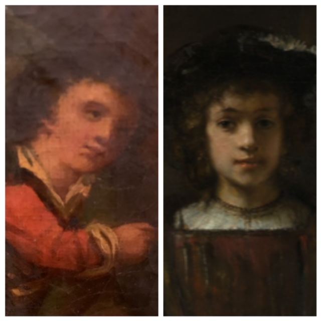 Rembrandt attribution study: Titus in the Family Portrait